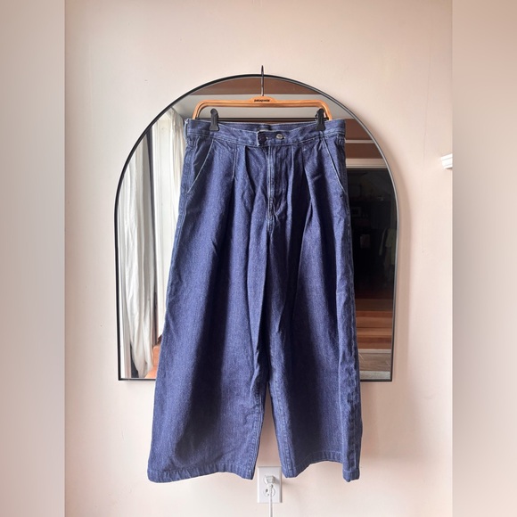 BANANA REPUBLIC | high rise wide leg jean | size 32 - Picture 3 of 5